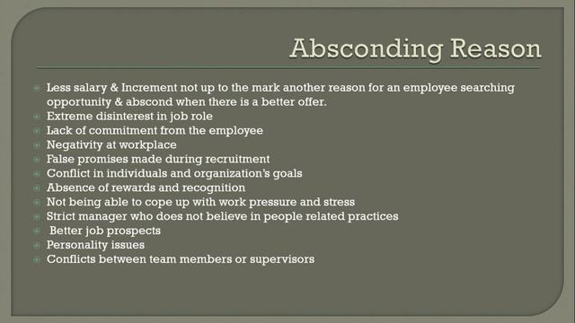 Absconding Process ! Abscond ! Backout смотреть онлайн