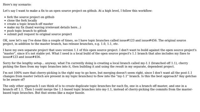Is cherry-picking the right way to backport and consolidate topic branch fixes? (2 Solutions!!) смотреть онлайн