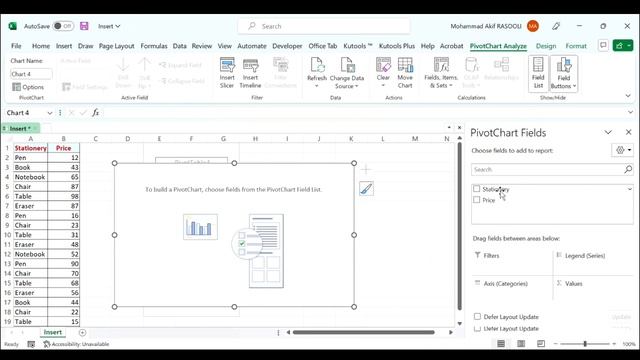 Create A Pivot Chart By Count Of Values In Excel смотреть онлайн