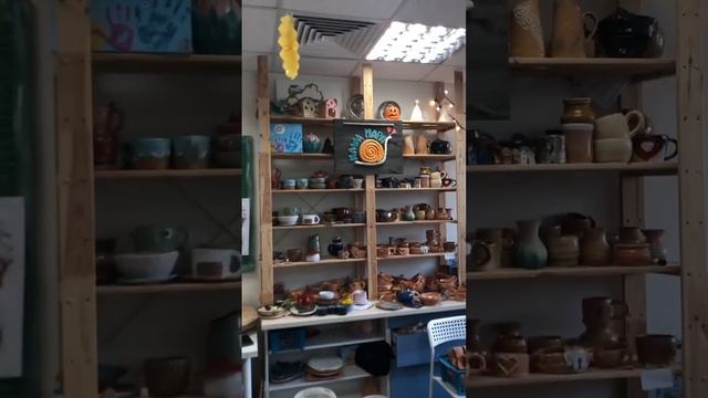 в гончарной мастерской.Кружки своими руками. смотреть онлайн