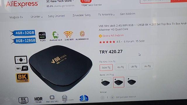 v88 mini 8 gb Ram 128 gb rom Android 12 fake yani sahte :(( смотреть онлайн
