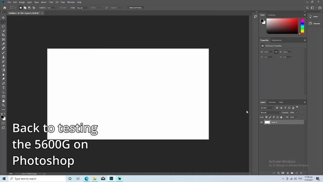 Can the 5600G run Photoshop properly? смотреть онлайн