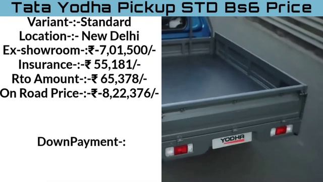 Tata yodha pickup std bs7 2024 new model price😘on road🔥 downpayment💯tata yodha pickup emi ₹13,219/- смотреть онлайн