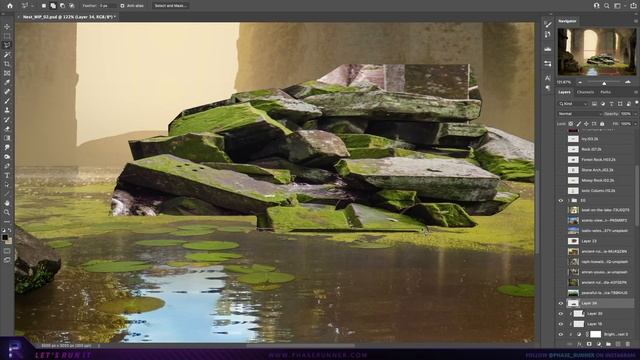 Creating a DRAGON EGG in Photoshop - Fantasy Speed Art смотреть онлайн