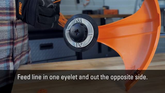 How to Rewind the Spool on the STIHL AutoCut® C 6-2 | STIHL Tutorial смотреть онлайн