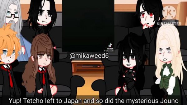 Harry Potter react to Harry Potter as Tetcho ||1/2||