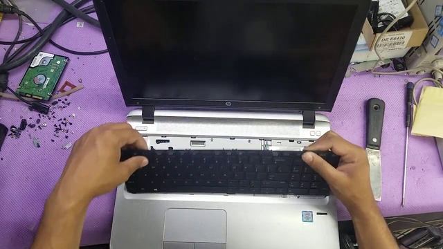 Hp Probook 450 G3 How To Change Keyboard.hp 450 G3 Change Keyboard,hp 450 G3 Keyboard Replace