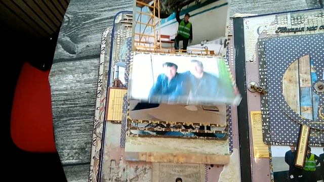 Оформленный мужской фотоальбом по теме авиации