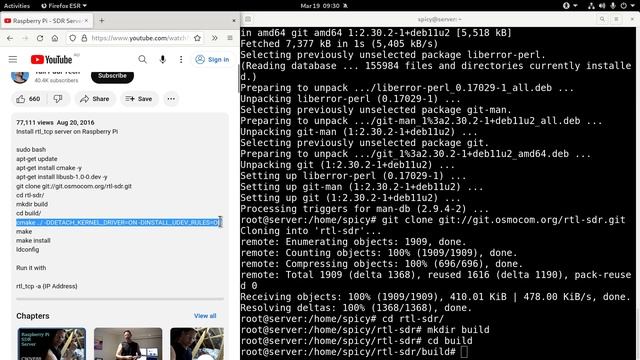 Installing RTL SDR On Server смотреть онлайн