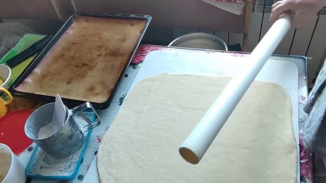 Вкусный пирог получился.Начинка - картошка со сметаной. смотреть онлайн