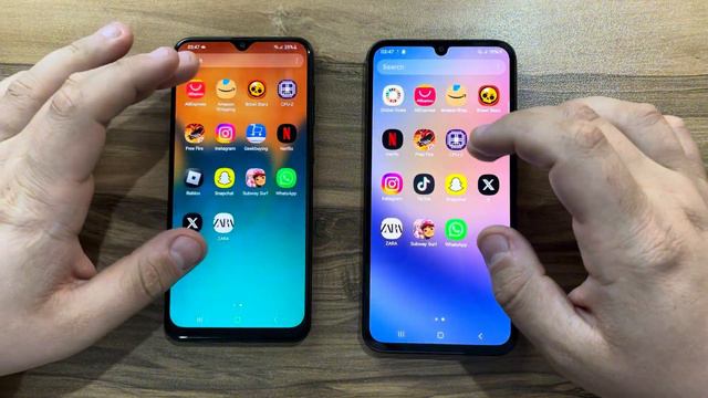 Samsung Galaxy A34 vs Samsung Galaxy A30 смотреть онлайн