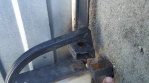 Замок для калитки своими руками. замок с секретом. #нхнч7