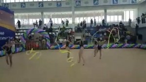 Гимнастика с лентой.⭐⭐⭐⭐⭐