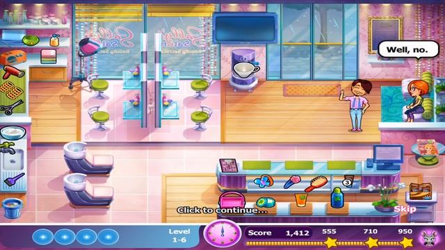 Sally’s Salon Beauty Secrets | Level 1-6 & Challenge “Coffee Power" (Full Walkthrough) смотреть онлайн