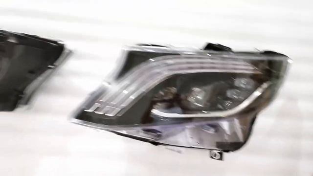 Upgrade facelift Maybach style LED car headlight for Mercedes Benz VITO V250 V260 2016 to 2020 смотреть онлайн