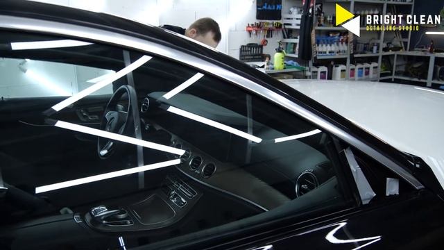 Полная оклейка Mercedes Benz E-class смотреть онлайн