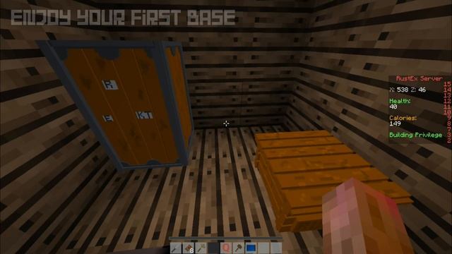 Rust in Minecraft. Trailer #rustex смотреть онлайн