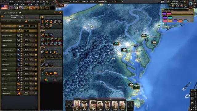 USA Campaign 2# WW2 Gameplay Let´s Play HOI4 BICE v5.1.5 (Collie v1.10.8) смотреть онлайн