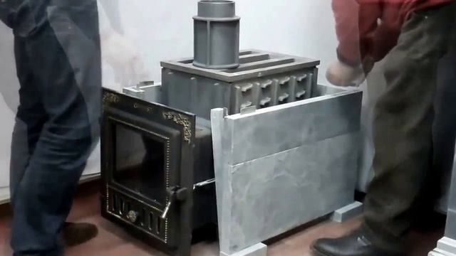 Чугунные дровянные печи для бани Гефест смотреть онлайн