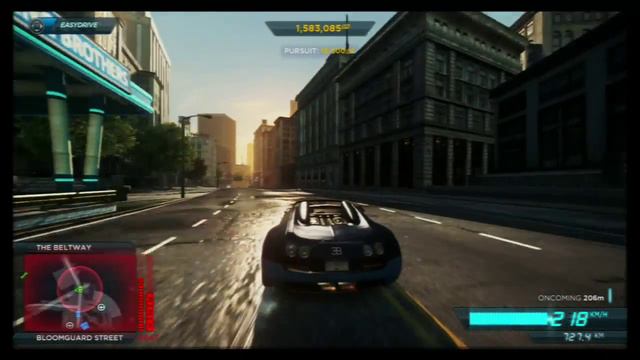 Wii U Need For Speed Most Wanted - Bugatti Veyron Vitesse vs Police смотреть онлайн