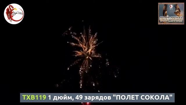 TXB119 1 дюйм, 49 зарядов "ПОЛЕТ СОКОЛА" смотреть онлайн