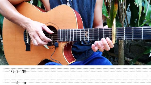 XXXTentacion - Everybody dies in their nightmares - Fingerstyle (Tabs) chords + lyrics смотреть онлайн