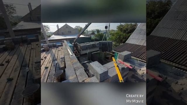 #дом из шлакоблока.. СТРОИМ ДОМ. 2этаж