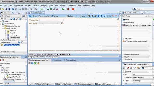 Oracle ADF Client-side Validators смотреть онлайн