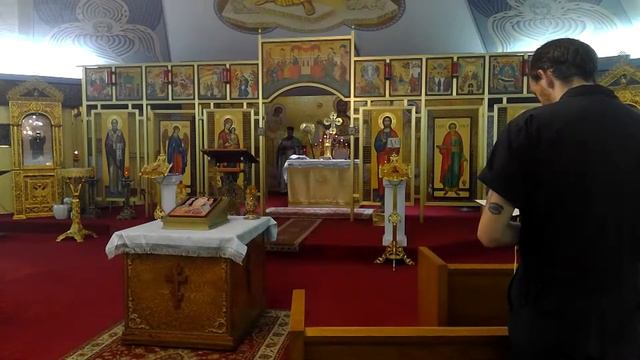 Vespers & Divine Liturgy. Postfeast of Transfiguration. Holy Martyrs Photius & Anicetus. смотреть онлайн