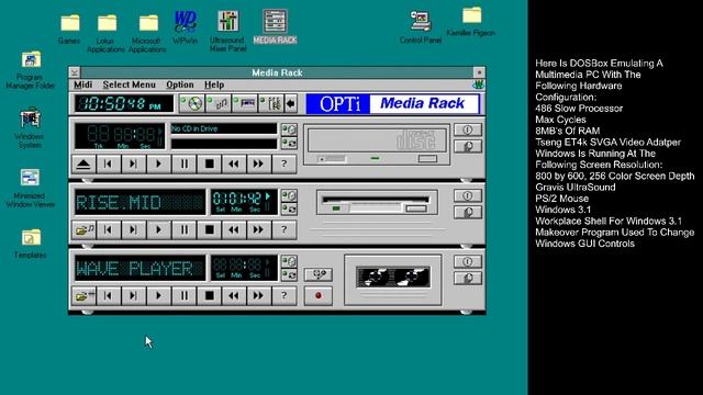Gravis Ultrasound On DOSBox (Time To RISE!) смотреть онлайн