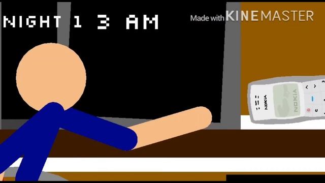 FNAF STICK NODES NIGHT 1 ANIMAITON смотреть онлайн