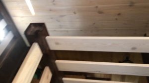 Простое и красивое ограждение лестничного проема