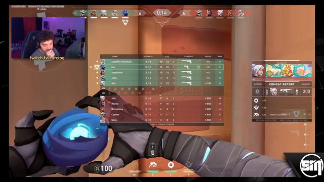 ASPAS ACABOU COM A NOITE DE UM STREAMER GRINGO E FEZ ELE FECHAR A LIVE FICANDO 44/11 NA PARTIDA