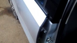 Дополнительный уплотнитель двери на Поло Седан!