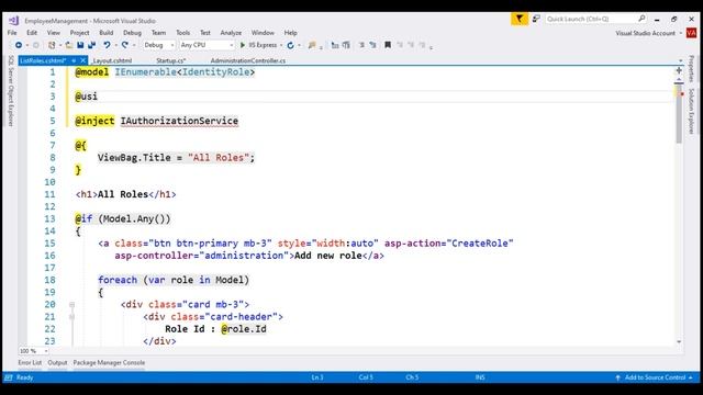 Authorization in views in asp net core mvc смотреть онлайн