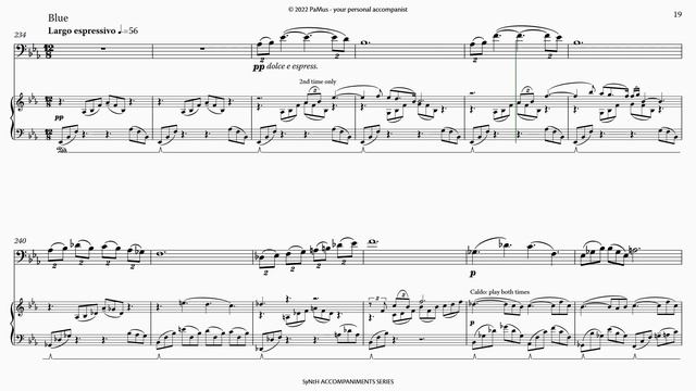 Bert Appermont: Colors for Trombone - SYNTH accompaniment смотреть онлайн