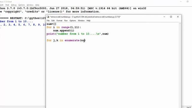 PY3 GENERATE VALUES AND REMOVE ODD NUMBERS смотреть онлайн