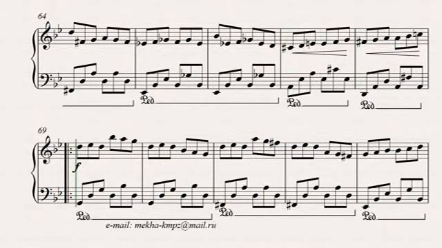 #mexrojmuxtorov #fantaziya Fantaziya "Tushdagi raqs". (d moll)-Mehroj Muxtorov. Fortepiano uchun. смотреть онлайн