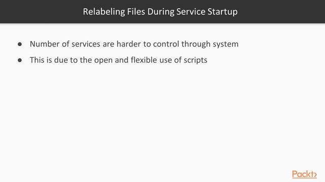 Advanced SELinux System Administration Service Support in systemd смотреть онлайн