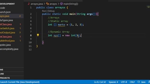 Arrays in Java| Full Java Beginners course|lecture 8 смотреть онлайн