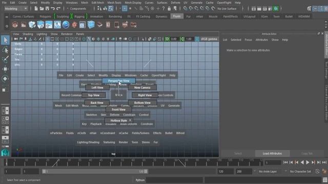 УРОК #1 Интерфейс и навигация в Maya 2016 для начинающих смотреть онлайн