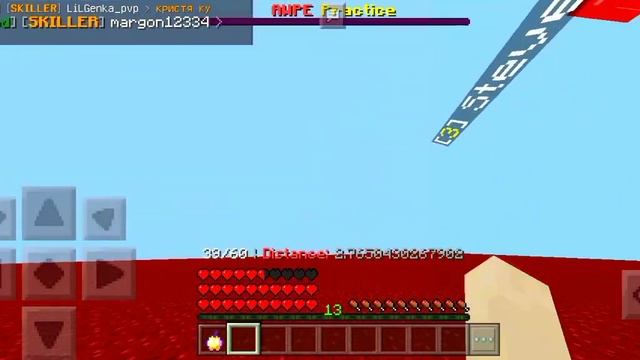 Долгие комбо AWPE Minecraft PE! Пвп монтаж. смотреть онлайн