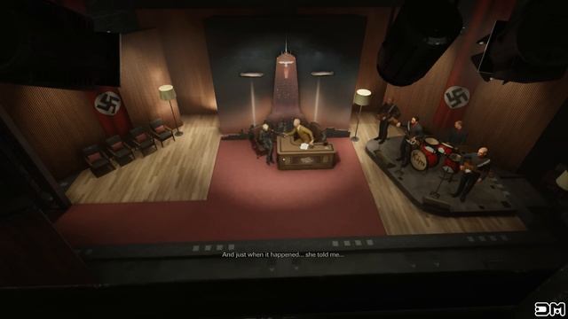 WOLFENSTEIN 2 THE NEW COLOSSUS General Engel Kills Blazkowicz at the TV Interview смотреть онлайн