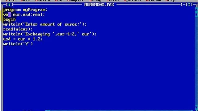 Turbo Pascal Programming #07 Cash machine App смотреть онлайн