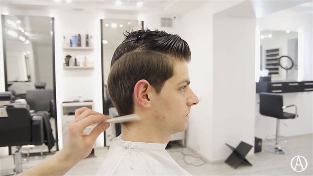 Мужская стрижка ножницами/men's haircut смотреть онлайн