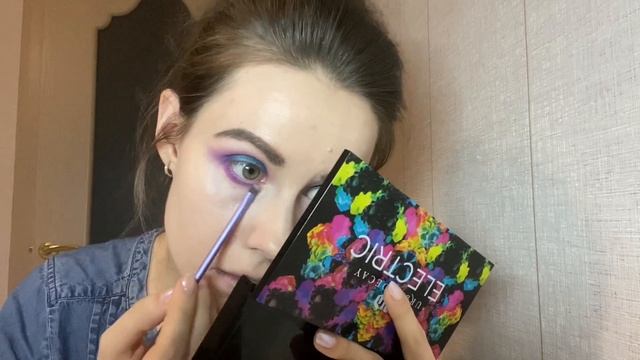 URBAN DECAY ELECTRIC | яркий макияж |  раритетная палетка