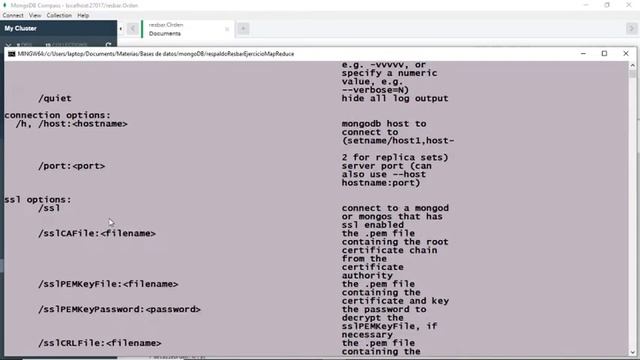 mongodb mongodump crear backup смотреть онлайн