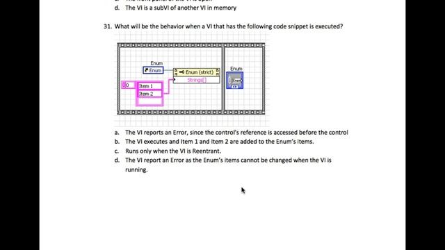 LabVIEW CLD R 31 Enum смотреть онлайн