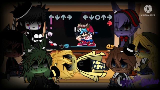FNAF 1 + Springtrap React To Friday Night Funkin' Vs Sonic.EXE 2.0 Mod || Pt. 1 || Gacha Club смотреть онлайн