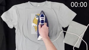 Как приклеить термонаклейку с помощью утюга